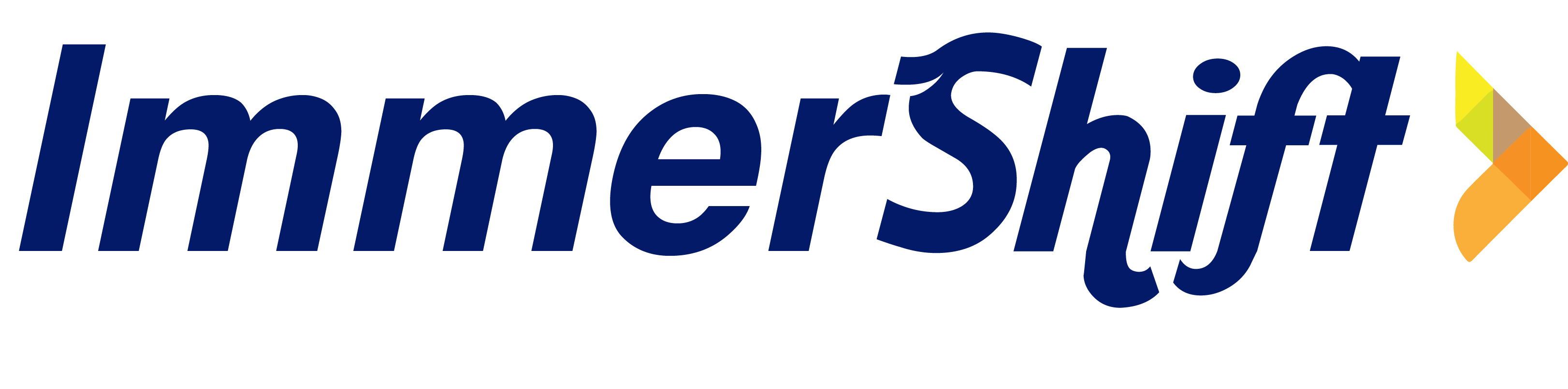 ImmerShift Logo Bluetext